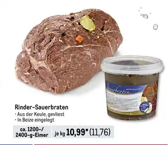 METRO Rinder-Sauerbraten Angebot