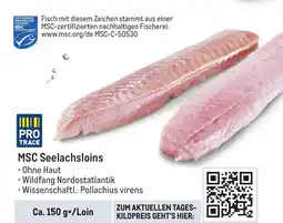 METRO MSC Seelachsloins Angebot