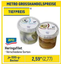 METRO aro Heringsfilet Angebot