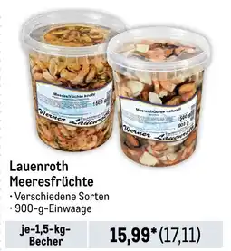 METRO Lauenroth Meeresfrüchte Angebot