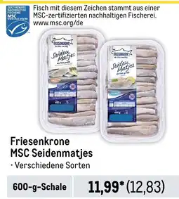 METRO Friesenkrone MSC Seidenmatjes Angebot