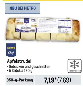 METRO METRO Chef Apfelstrudel Angebot