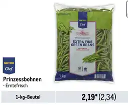 METRO METRO Chef Prinzessbohnen Angebot