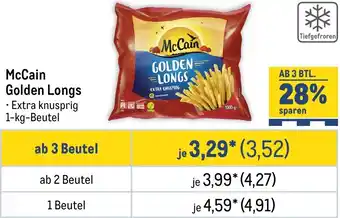 METRO McCain Golden Longs Angebot