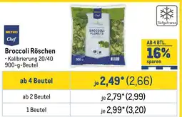 METRO METRO Chef Broccoli Röschen Angebot