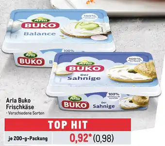 METRO Arla Buko Frischkäse Angebot