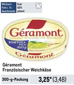 METRO Géramont Französischer Weichkäse Angebot