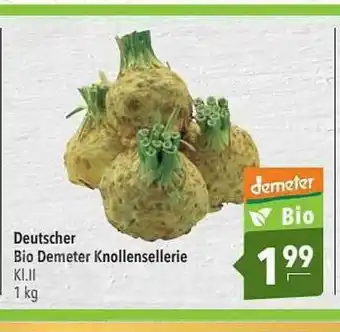 CITTI Markt Deutscher Bio Demeter Knollensellerie Angebot