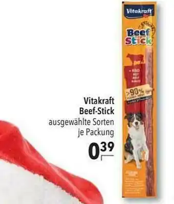 CITTI Markt Vitakaft Beef-stick Angebot