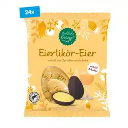 Netto Marken-Discount Fröhliche Osterzeit Eierliköreier 150 g, 24er Pack Angebot