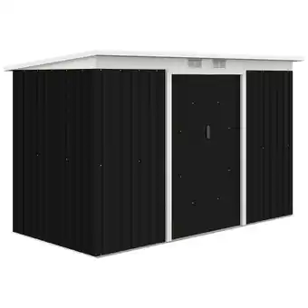 Netto Marken-Discount Outsunny Geräteschuppen mit Schiebetür 277 x 130 x 173 cm (LxBxH) Angebot