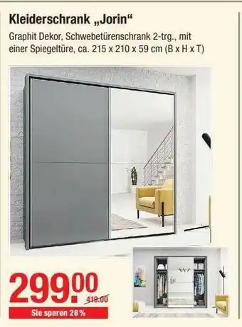 V Baumarkt Kleiderschrank Jorin Angebot