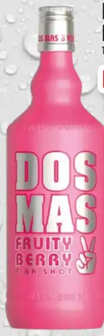 trinkgut Dos Mas Fruity Berry Pink Shot Angebot