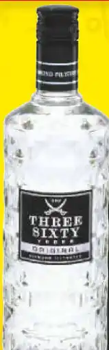 Netto Marken-Discount Three Sixty Vodka Original Angebot