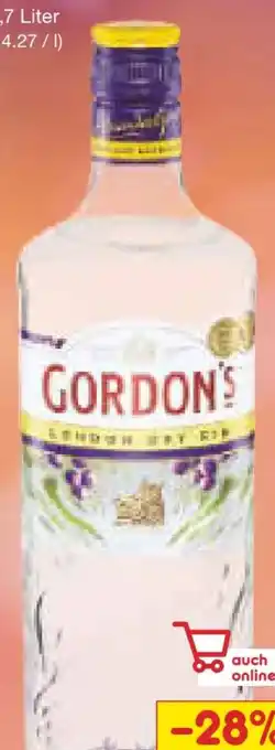 Netto Marken-Discount Gordon's Gin Angebot