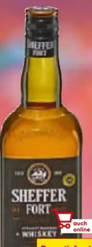 Netto Marken-Discount Sheffer Fort Straight Bourbon Whiskey Angebot