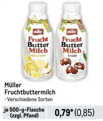 METRO Müller Fruchtbuttermilch Angebot