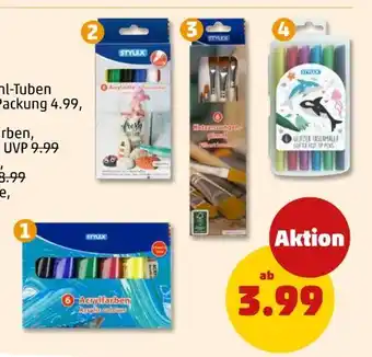 PENNY Stylex Katzenzungenpinsel Angebot