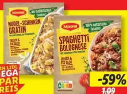 Lidl Maggi ‎Fix Spaghetti Bolognese Angebot