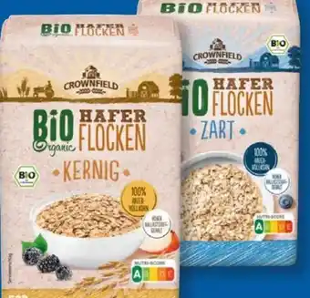 Lidl Crownfield Bio Haferflocken Angebot