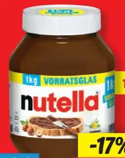 Lidl Ferrero Nutella Angebot