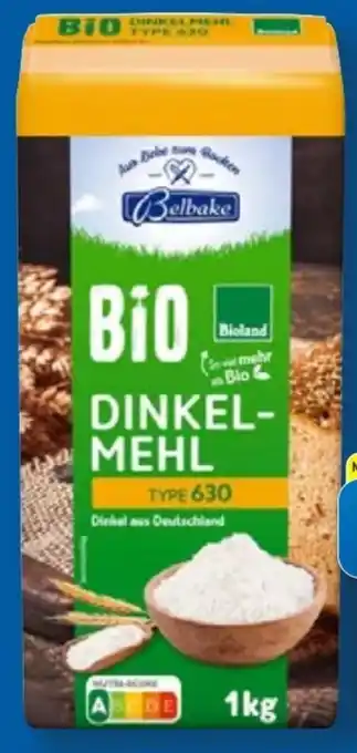 Lidl Belbake Bio Dinkelmehl Angebot