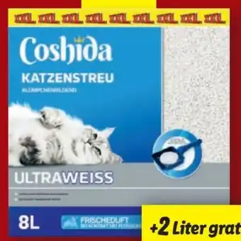 Lidl Coshida Katzenstreu XXL Angebot