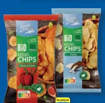 Lidl Snack Day Bio Kesselchips Angebot