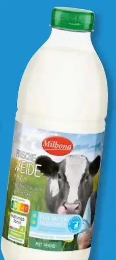 Lidl Milbona Frische Weidemilch Angebot