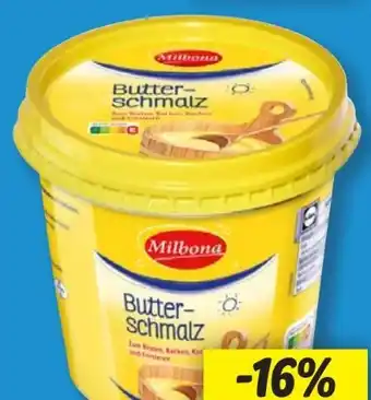 Lidl Milbona Butterschmalz Angebot