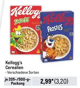 METRO Kellogg's Cerealien Angebot