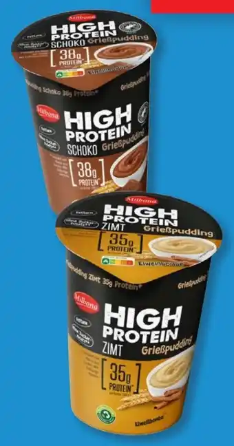 Lidl Milbona High Protein Grießpudding Angebot