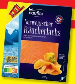 Lidl Nautica Norwegischer Räucherlachs XXL Angebot