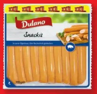 Lidl Dulano Snackis Würstchen XXL Angebot