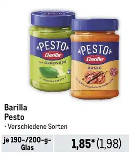 METRO Barilla Pesto Angebot