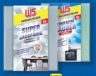 Lidl W5 Haushaltstücher Angebot