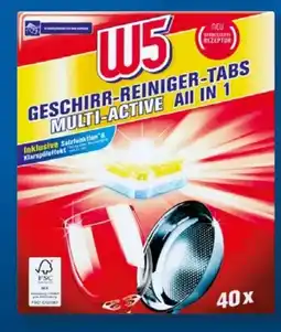 Lidl W5 Geschirr-Reiniger-Tabs Angebot