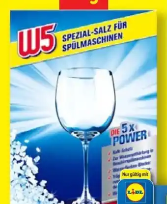 Lidl W5 Spezial Salz Angebot