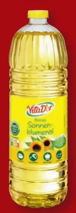 Lidl Vita D'or Reines Sonnenblumenöl Angebot