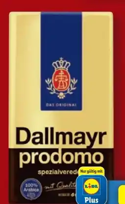 Lidl Dallmayr Prodomo Kaffee Angebot