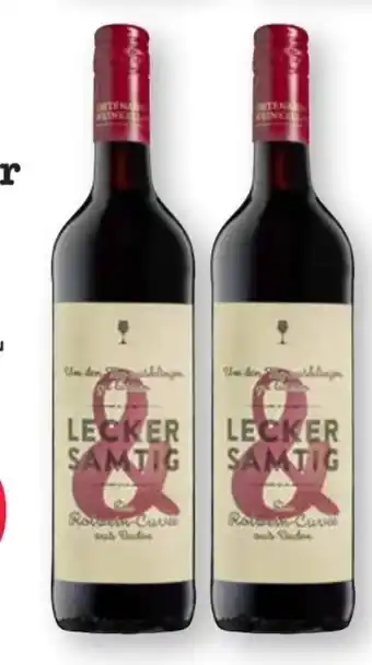 Scheck-in-Center Ortenauer Weinkeller Lecker Samtig Cuvée Angebot