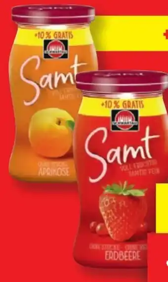 Lidl Schwartau Samt Konfitüre Erdbeere Angebot