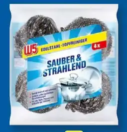 Lidl W5 Edelstahl-Topfreiniger Angebot