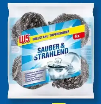 Lidl W5 Edelstahl-Topfreiniger Angebot