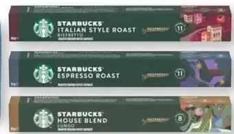 Scheck-in-Center Starbucks Kapseln House Blend Lungo Angebot