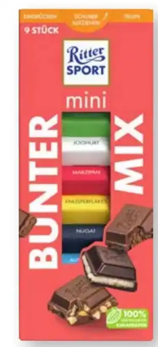 Scheck-in-Center Ritter Sport Minis Bunter Mix Angebot