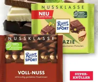 Scheck-in-Center Ritter Sport Nussklasse Angebot