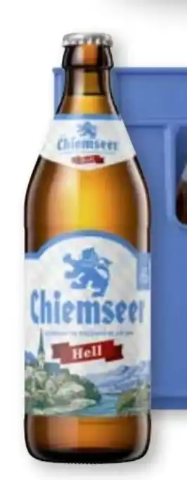 Scheck-in-Center Chiemgauer Brauhaus Rosenheimer Chiemseer Hell Angebot