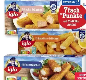 Scheck-in-Center Iglo Fischstäbchen Angebot