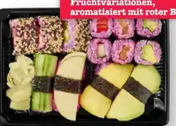 Scheck-in-Center Veganes Sushi in Pink Angebot